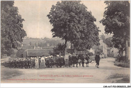 CAR-AATP10-77-0851 - LUZANCY - La Colonie Scolaire En Promenade - La Ferte Sous Jouarre