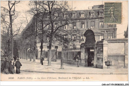 CAR-AATP9-75-0788 - PARIS - La Gare D'orléans - Boulévard De L'hôpital - Metro, Estaciones