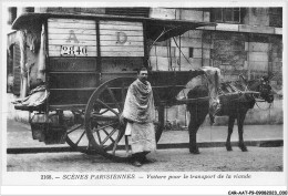 CAR-AATP9-75-0765 - PARIS - Voiture Pour Le Transport De La Viande - Transporte Público