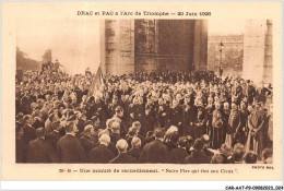 CAR-AATP9-75-0762 - PARIS - Une Minute De Receuillement  - "notre Père Qui êtes Aux Cieux" - Arc De Triomphe