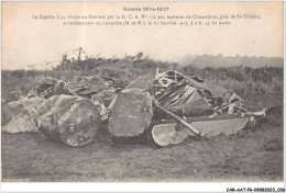 CAR-AATP6-54-0507 - LUNEVILLE - SAINT-CLEMENT - Le Zeppelin L44 Abattu En Flammes Par La D C A - Luneville