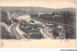 CAR-AATP11-92-1017 - SAINT-CLOUD - La Seine Et Saint Cloud - Vue Du Meudon - Saint Cloud