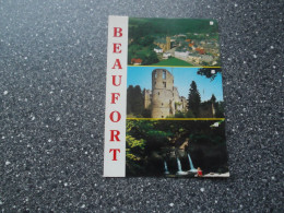 BEAUFORT Carte 3 Vues - Souvenir - Bonjour - Autres & Non Classés