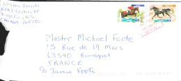 CANADA AFFRANCHISSEMENT COMPOSE SUR LETTRE POUR LA FRANCE 1999 - Cartas & Documentos