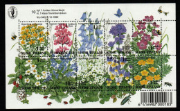 Finnland Suomi 1994 - Mi.Nr. Block 13 - Postfrisch MNH - Blumen Flowers - Sonstige & Ohne Zuordnung