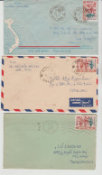 S.VIETNAM  Lot 6 Covers From VINHLONG   BACLIEU   DANANG  SAIGON  BINHTAY   CHAUDOC - Viêt-Nam