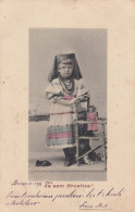 Croatian Girl In Traditional Costume , Folklore Ed Mosinger Zagreb 1902 - Croatie