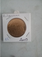 Médaille Touristique Monnaie De Paris 11 Puilaurens  2009 - 2009