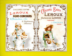 CALENDRIER 1976 . " CHICORÉE EXTRA LEROUX " - Réf. N°12977 - - Formato Piccolo : 1971-80