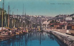 Rijeka Fiume - Canale Della Fiumara 1917 - Kroatien