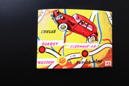Chromo/Image "Biscottes PRIOR" - Série "CARTE De FRANCE : Grand Rallye Des BIscottes" - Album & Cataloghi