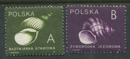 Poland:Unused Stamps Serie Sea Shells, 1990, MNH - Conchiglie