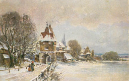 British Scenic UK Village Scene In Winter - Sonstige & Ohne Zuordnung