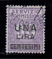 REGNO D'ITALIA  1925  SERVIZIO COMMISSIONI Catalogo  4+6, Serie Completa Annullata. Certificata. - Impuestos