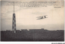 CAR-AAUP6-0443 - AVIATION - Eugene LEFEBVRE Sur Biplan Wrigbt-ariel - Classé 3 Dans Le Prix Des Passagers - Aviatori