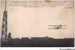 CAR-AAUP6-0435 - AVIATION - Eugene LEFEBVRE Sur Biplan Vrigbt-Ariel - Classé 3 Dans Le Prix Passagers - Flieger