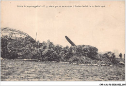 CAR-AAUP6-0415 - AVIATION - Debris Du Super-zeppelin - Abbatu Par Un Auto Canon - A Brabant-le-roi - Le 21 Fevrier 1916 - Accidents