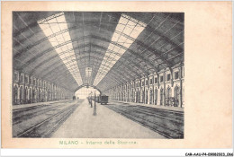 CAR-AAUP4-0276 - ITALIE -  MILANO - Interno Della Stazione - Milano