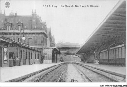 CAR-AAUP4-0243 - BELGIQUE - HUY - La Gare Du Nord Vers Le Reseau - Huy