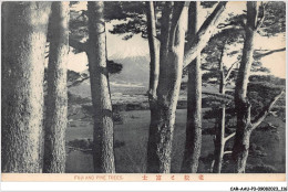 CAR-AAUP3-0205 - JAPON - FUJI ANS PINE TREES - Autres & Non Classés