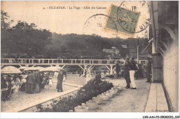 CAR-AAUP2-95-0124 - FRANCE - ISLE-ADAM - La Plage - Allée Des Cabines - L'Isle Adam