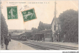 CAR-AAUP2-95-0099 - FRANCE - SAINT-LEU -TAVERNY -  Les Quais De La Gare - Saint Leu La Foret