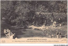 CAR-AAUP2-94-0086 - FRANCE - SAINT-MAUR-CRETEIL - Baignade Pres Du Pont Noel Dans L'ile Au Bras Du Chapitre - Saint Maur Des Fosses