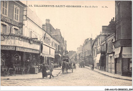 CAR-AAUP2-94-0074 - FRANCE - VILLENEUVE-SAINT-GEORGES - Rue De Paris - Villeneuve Saint Georges