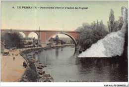 CAR-AAUP2-94-0072 - FRANCE - LE PERREUX - Panorama Vers Le Viaduc De Nogent - Vendue En état - Le Perreux Sur Marne