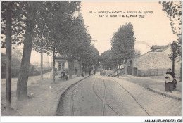 CAR-AAUP1-93-0046 - FRANCE - NOISY-LE-SEC - Avenue De Bondy Sur La Gare - Noisy Le Sec