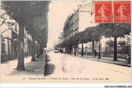 CAR-AAUP1-93-0047 - FRANCE - NOISY-LE-SEC - L'arret Du Tram - Rue De La Forge - Noisy Le Sec