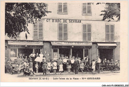 CAR-AAUP1-93-0017 - FRANCE - SEVRAN - Café-Tabac De La Place - Mon GOUDARD - Sevran