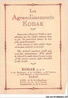 CAR-AAUP9-0642 - PUBLICITE - LES AGRANDISSEMENTS KODAK - 18 X 12 - Publicité