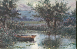 British Scenic UK Moonlit Waters Rowboat - Altri & Non Classificati