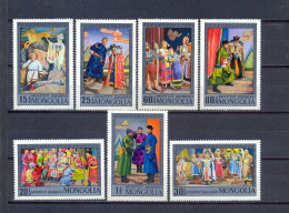 MONGOLIA - MNH - FRAGMENTS OF OPERA AND DRAMA -  MI.NO.832/8 - CV = 3,8 € - Mongolei