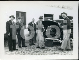 60s ORIGINAL PHOTO FOTO OPEL OLYMPIA OLDTIMER CAR PORTUGAL AT178 - Cars