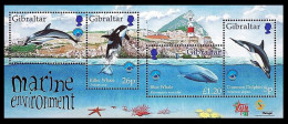 Gibraltar 1998. Marine Environment. Marine Fauna. Dolphins. - Gibilterra