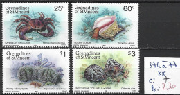 SAINT-VINCENT & GRENADINES 374 à 77 ** Côte 7 € - St.Vincent Y Las Granadinas