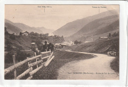 CPA :  14 X 9  -  MORZINE,  - Route Du Col De Coux - Morzine