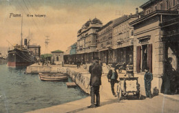 Rijeka Fiume - Riva Szapary , Train 1912 - Croatia