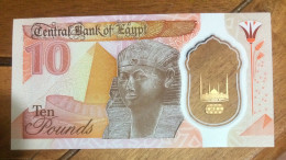 EGYPT 10 Pound UNC- New - Egipto