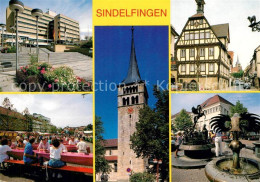 73269448 Sindelfingen Rathaus Markt Martinskirche Brunnen Sindelfingen - Sindelfingen