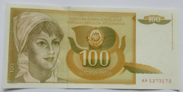 Joegoslavie 100 Dinara 1990 - Yugoslavia