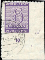 SBZ - Westsachsen, 1945, 117 GXb, Gestempelt - Altri & Non Classificati