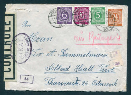 Berlin, 1947, 925 + 915,916,929, Brief - Other & Unclassified