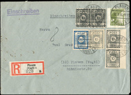 SBZ - Ostsachsen, 1945, 52 Atx DD II (2), U.a., Brief - Andere & Zonder Classificatie