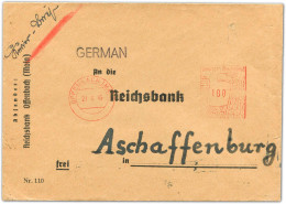 Gebühr Bezahlt, Belege 45-48, Notmaßnahmen, 1945, AFS =100=, Brief - Autres & Non Classés