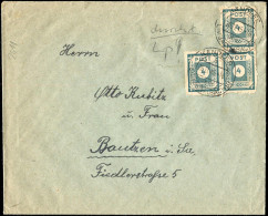 SBZ - Ostsachsen, 1945, 53a (3) Privat, Brief - Other & Unclassified