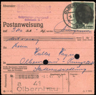 Sächsische Schwärzungen, 1945, AP 799I, Brief - Altri & Non Classificati