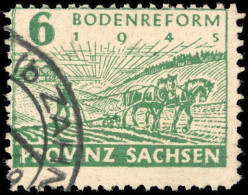 SBZ - Provinz Sachsen, 1945, 85 Aya, Gestempelt - Andere & Zonder Classificatie